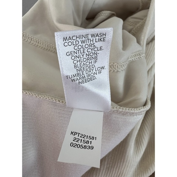 J Jill Women's Corduroy Stretch Pans Jogger Sz Small Beige Pull On - Picture 7 of 9